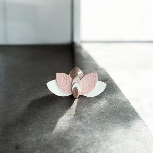 Broche Flor de Loto rosa