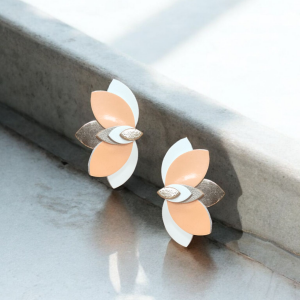 Flor de Loto Melocotón