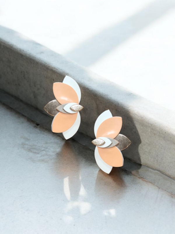 Flor de Loto Melocotón