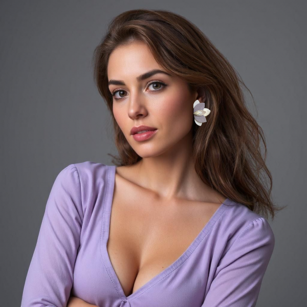 Flor de Loto Violeta - Imagen 2