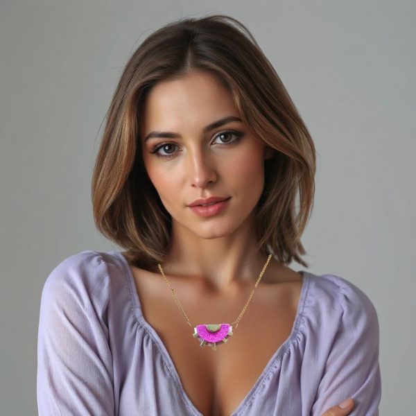 Soleil Colgante Fucsia - Imagen 2