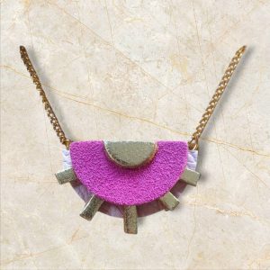 Soleil Colgante Fucsia
