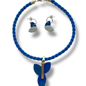 Conjunto Asimétrica azulón