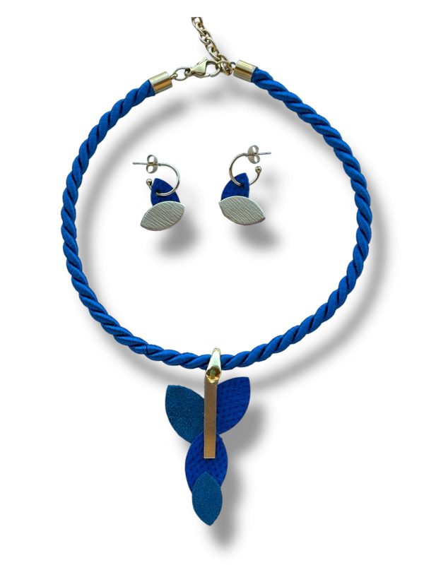 Conjunto Asimétrica azulón