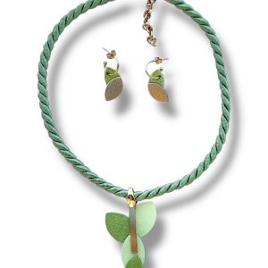 Conjunto Asimétrica verde