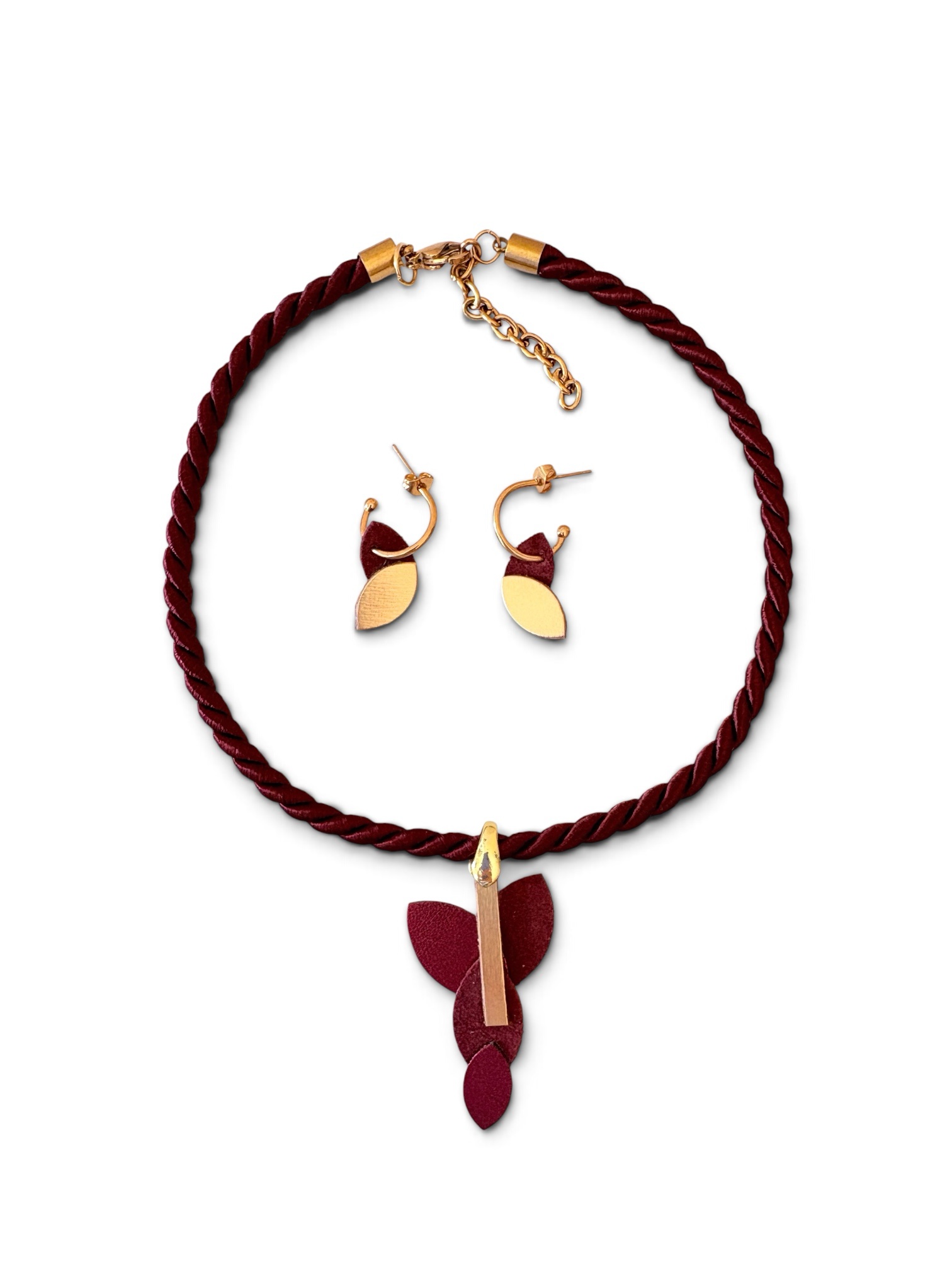 Conjunto Asimétrica vino